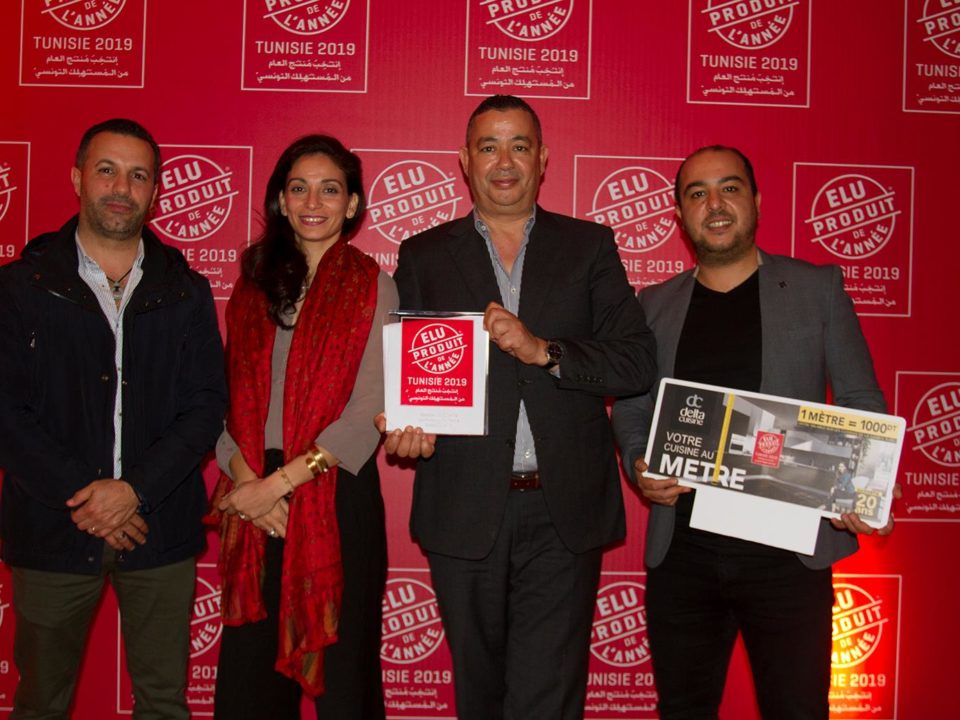 DELTA CUISINE Élu produit de l’année 2019 en Tunisie dans la catégorie Cuisine.