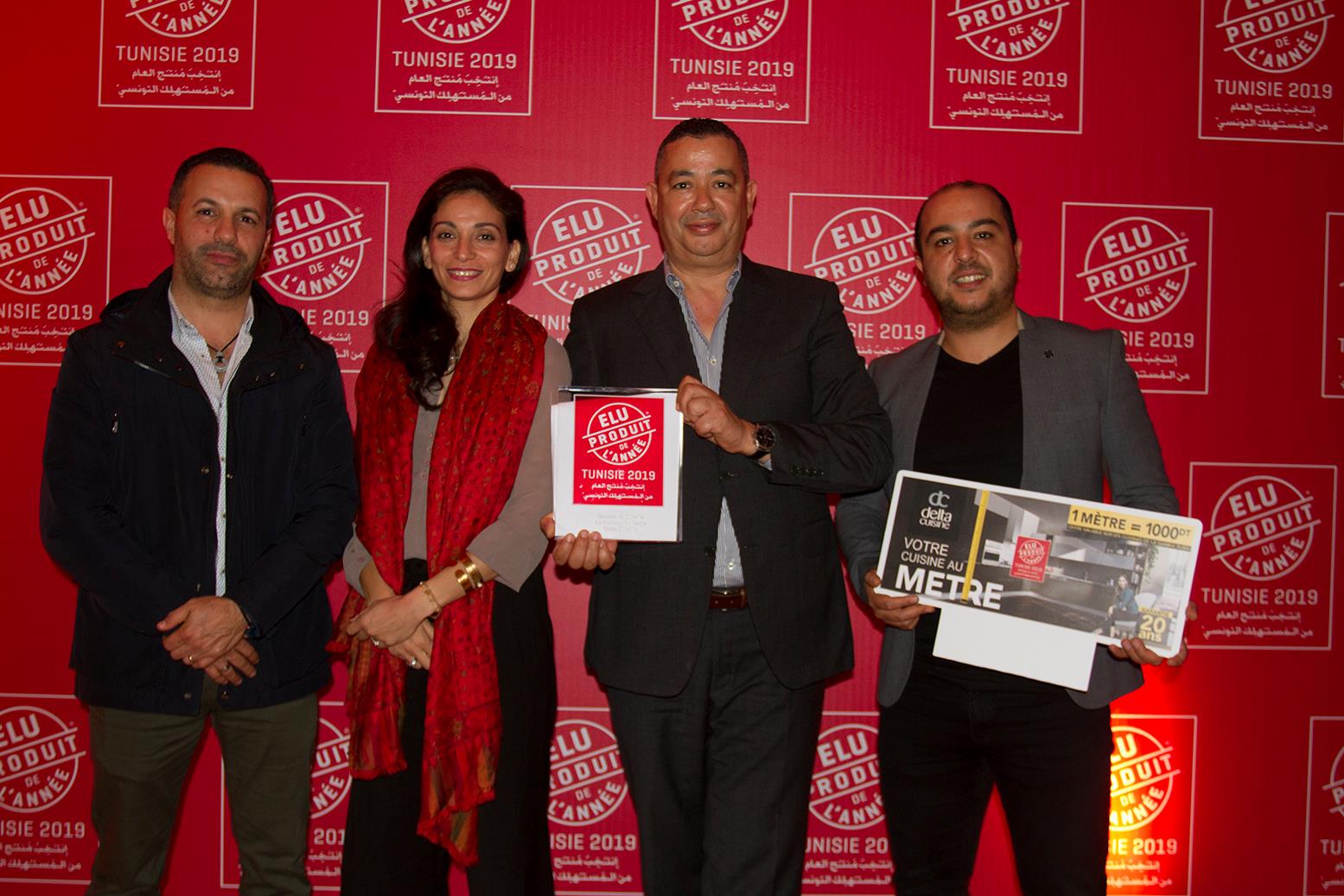 DELTA CUISINE Elected product of the year 2019 in Tunisia in the kitchen category.